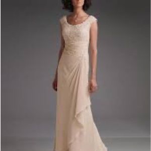 Cameron Blake JADE blue evening/MOB gown